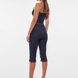 ALIX CAPRI PANTS | DARK DENIM