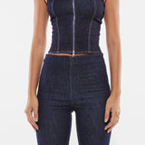 ALIX CAPRI PANTS | DARK DENIM