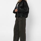 ATTICUS BOMBER | BLACK