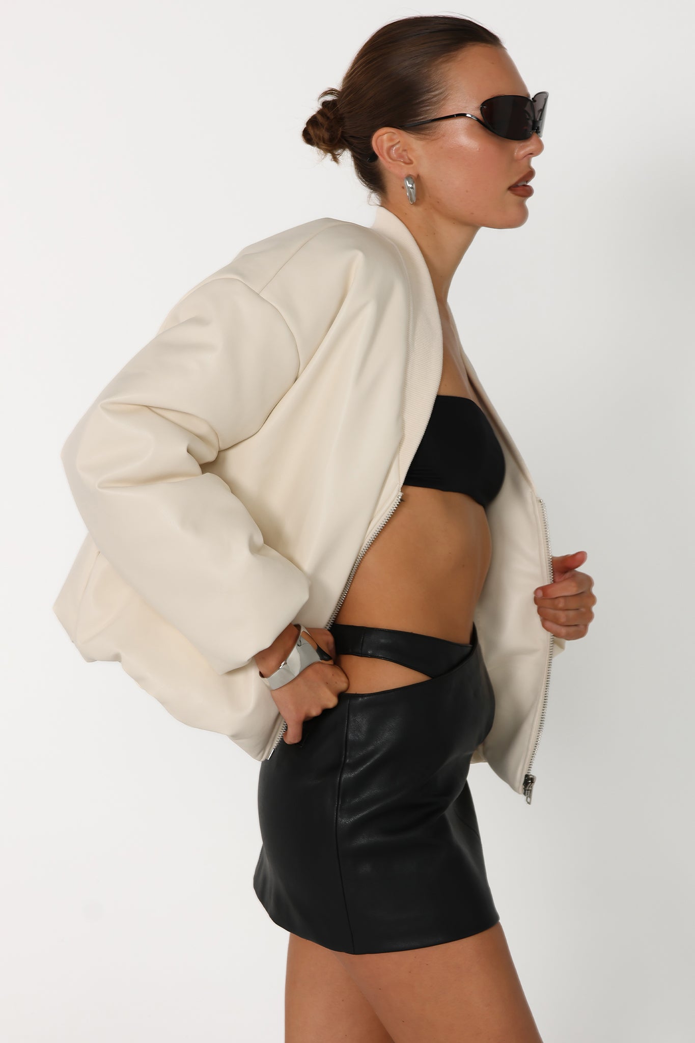 ATTICUS BOMBER | CREAM