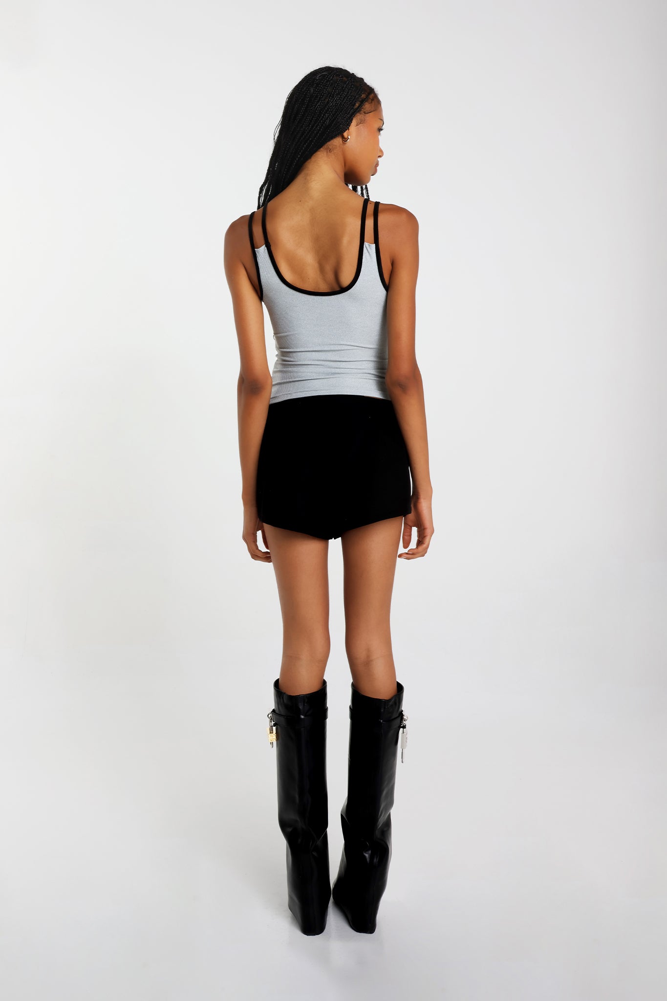 AVY TANK | GREY MARLE