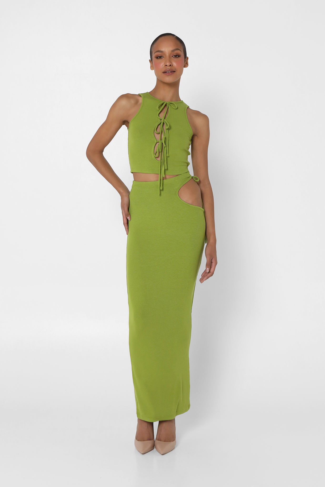 BAMBI MAXI SKIRT | KIWI