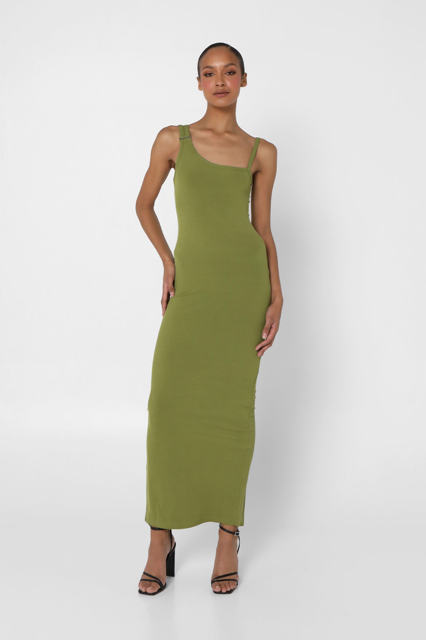 BELLAMY DRESS | KHAKI