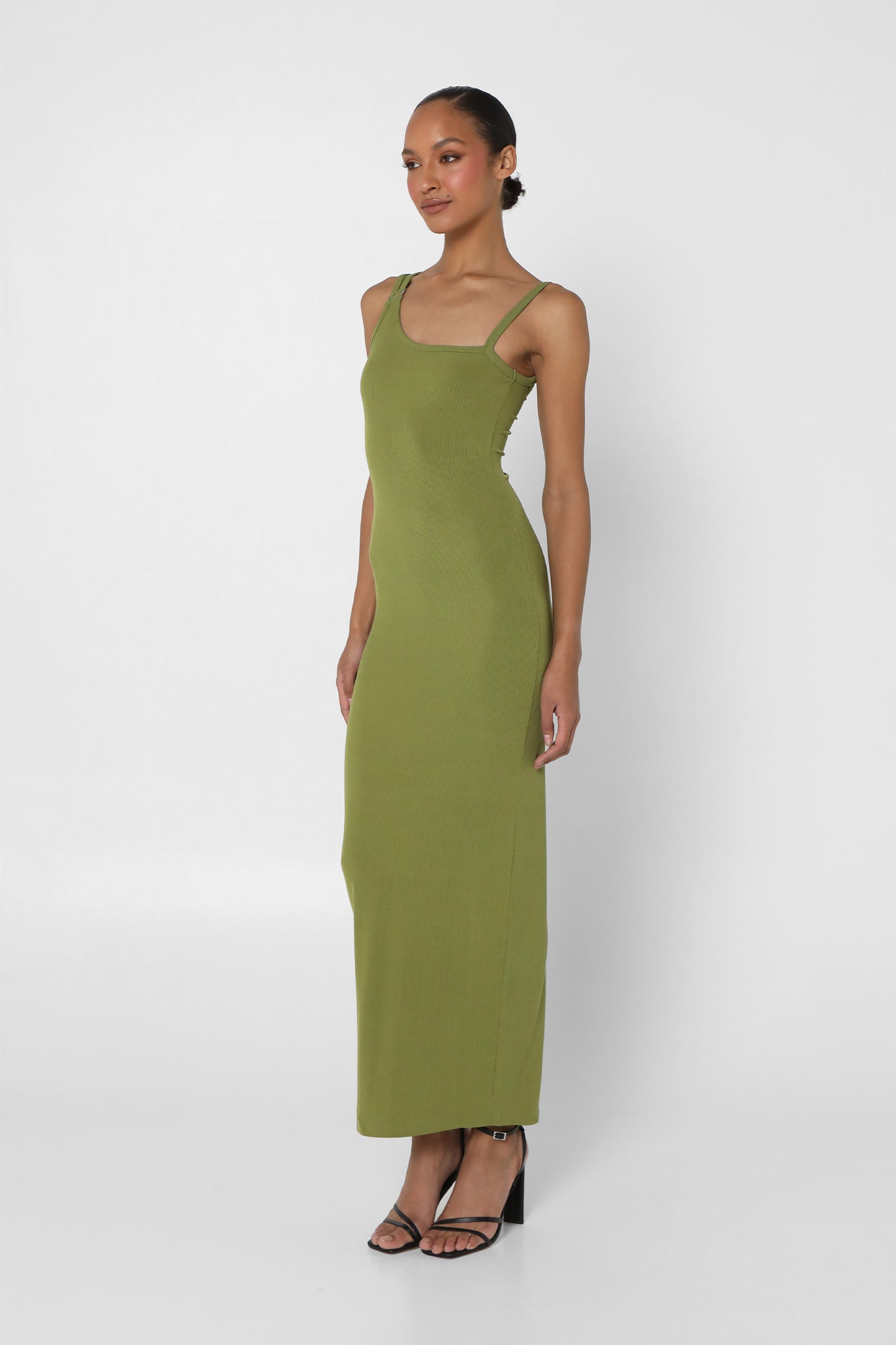 BELLAMY DRESS | KHAKI