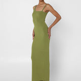 BELLAMY DRESS | KHAKI