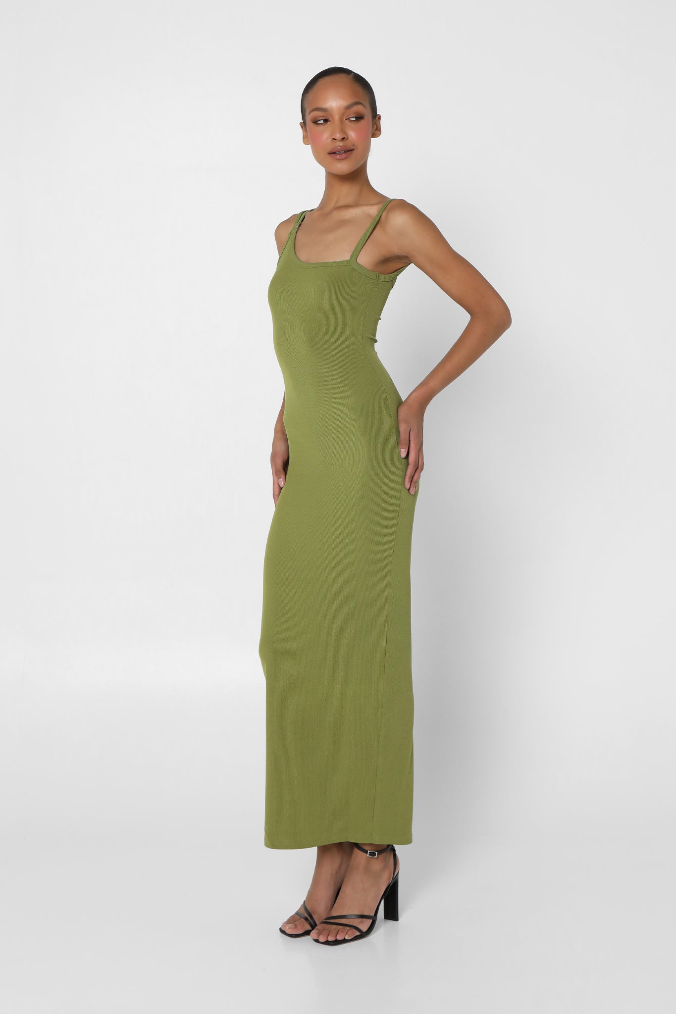 BELLAMY DRESS | KHAKI