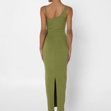 BELLAMY DRESS | KHAKI