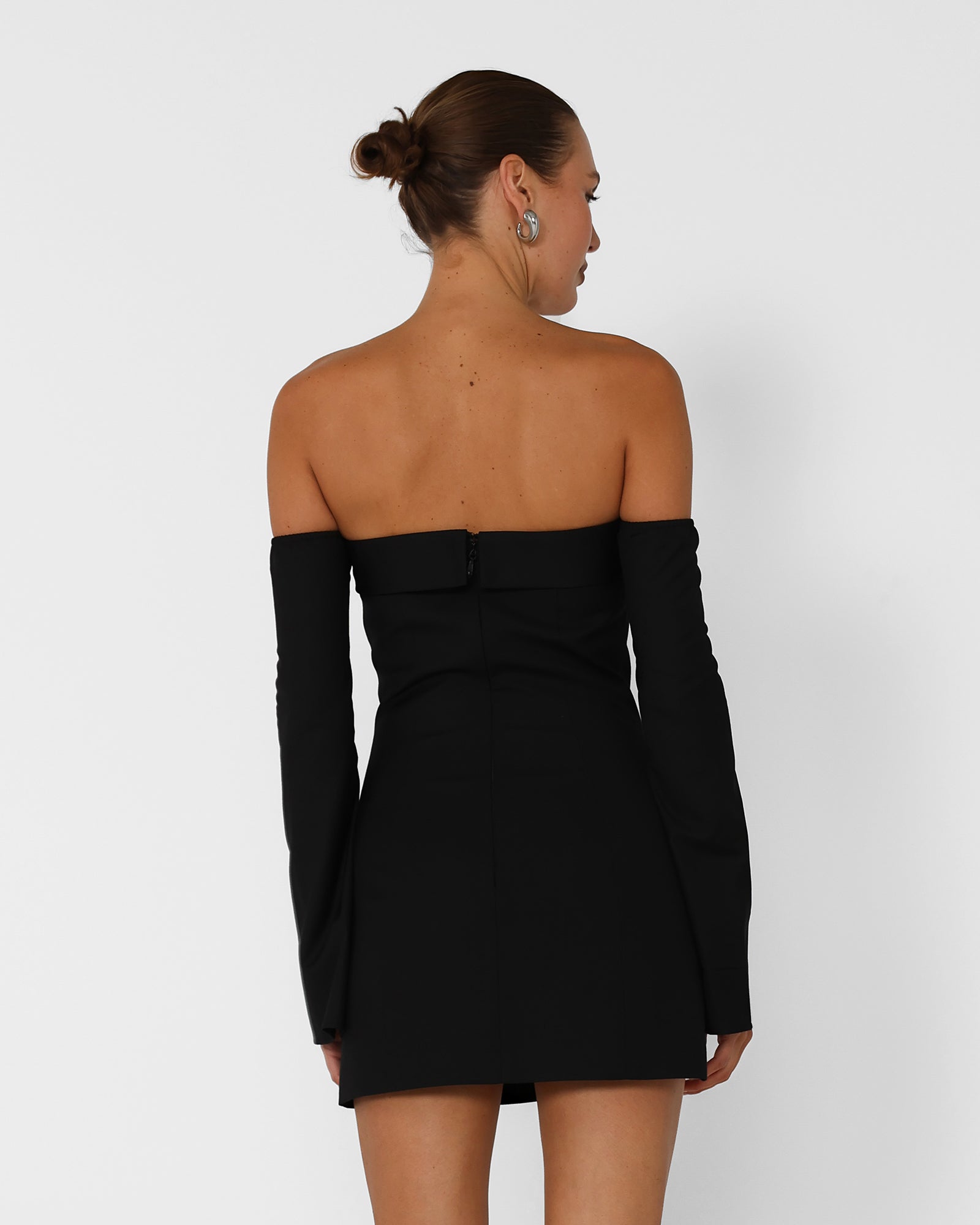 CHRISSY MINI DRESS | BLACK