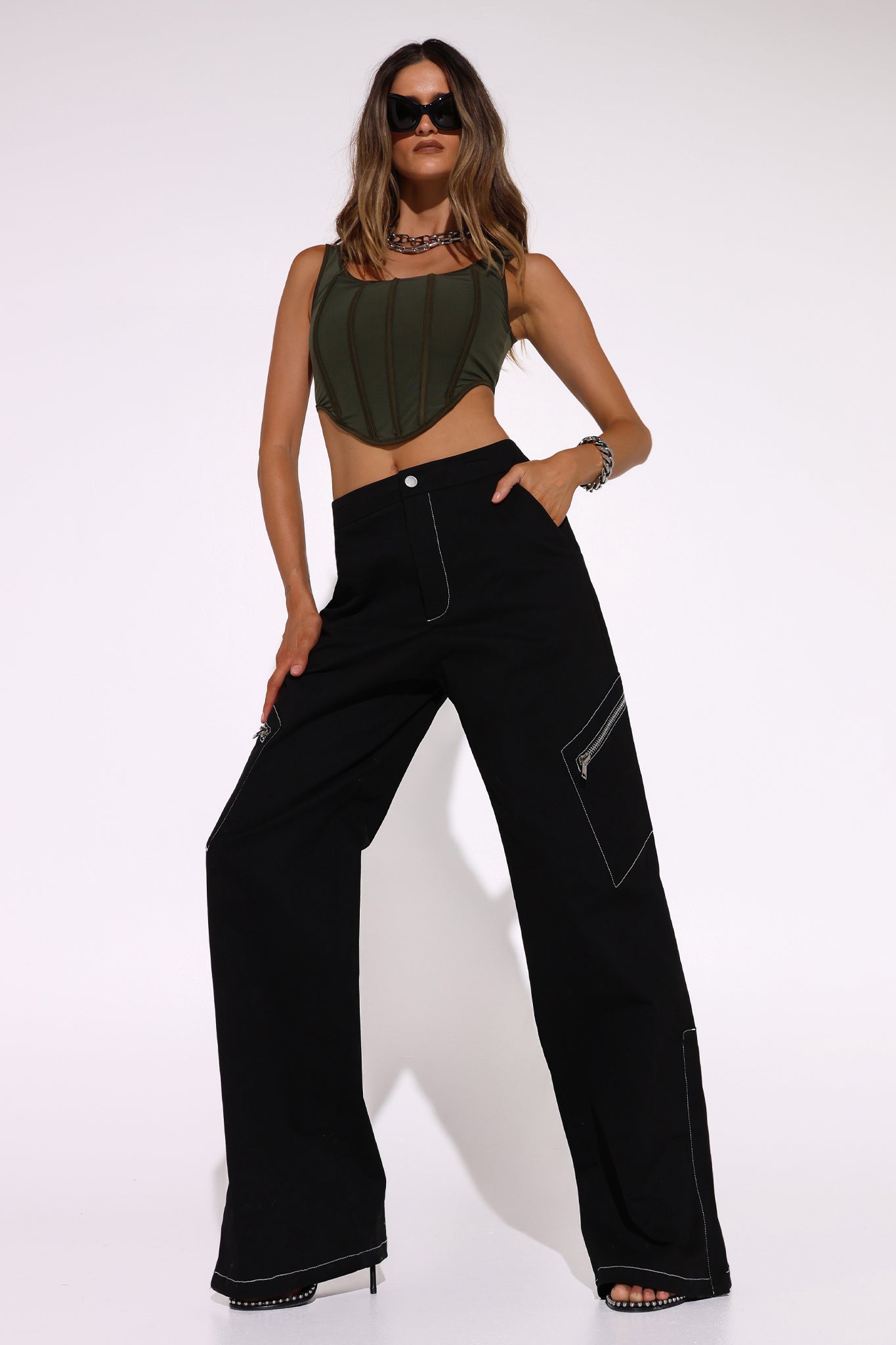 CLYDE CORSET | KHAKI