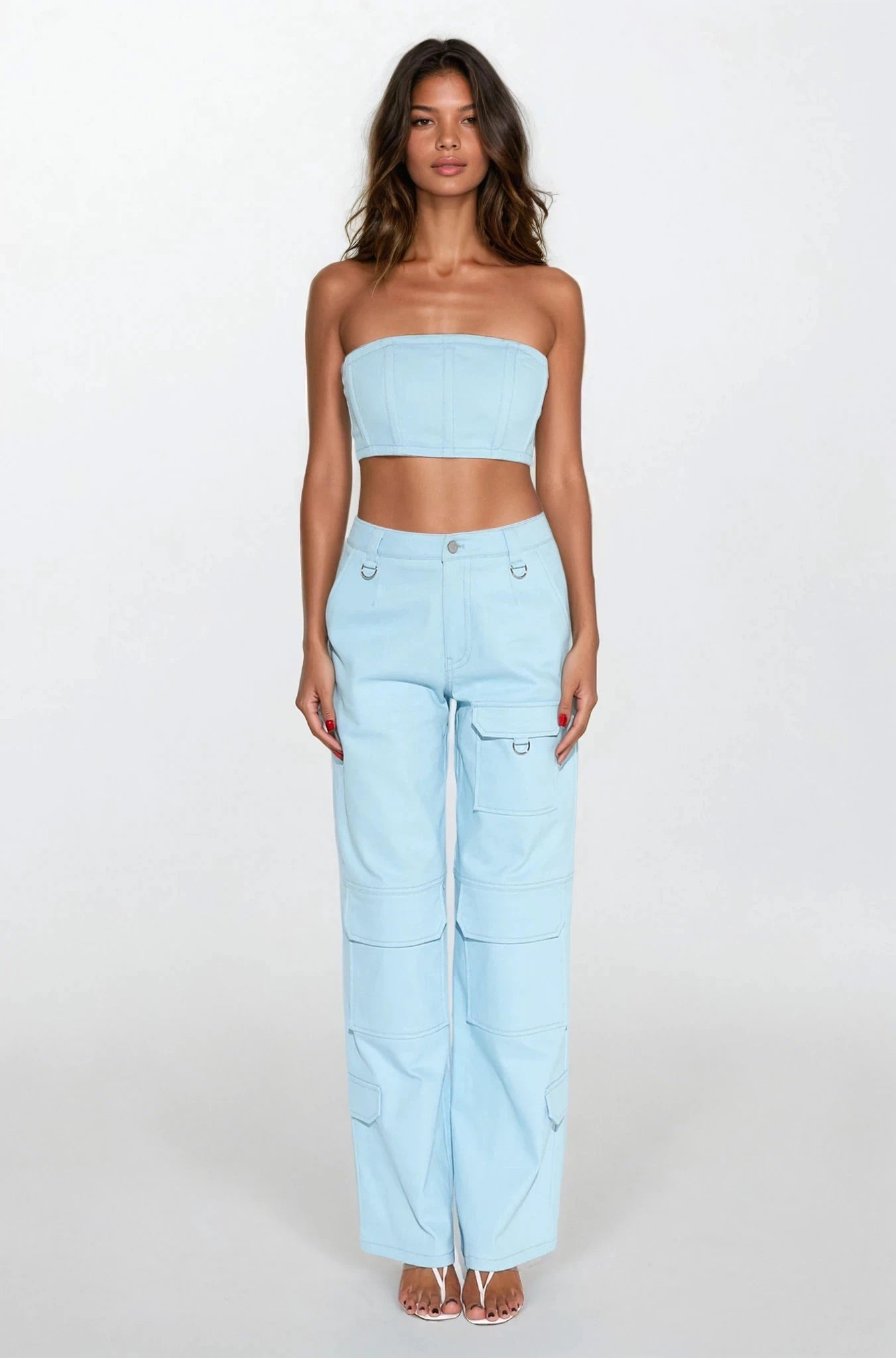 COOPER CROP | CYAN
