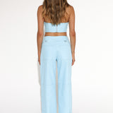 COOPER CROP | CYAN