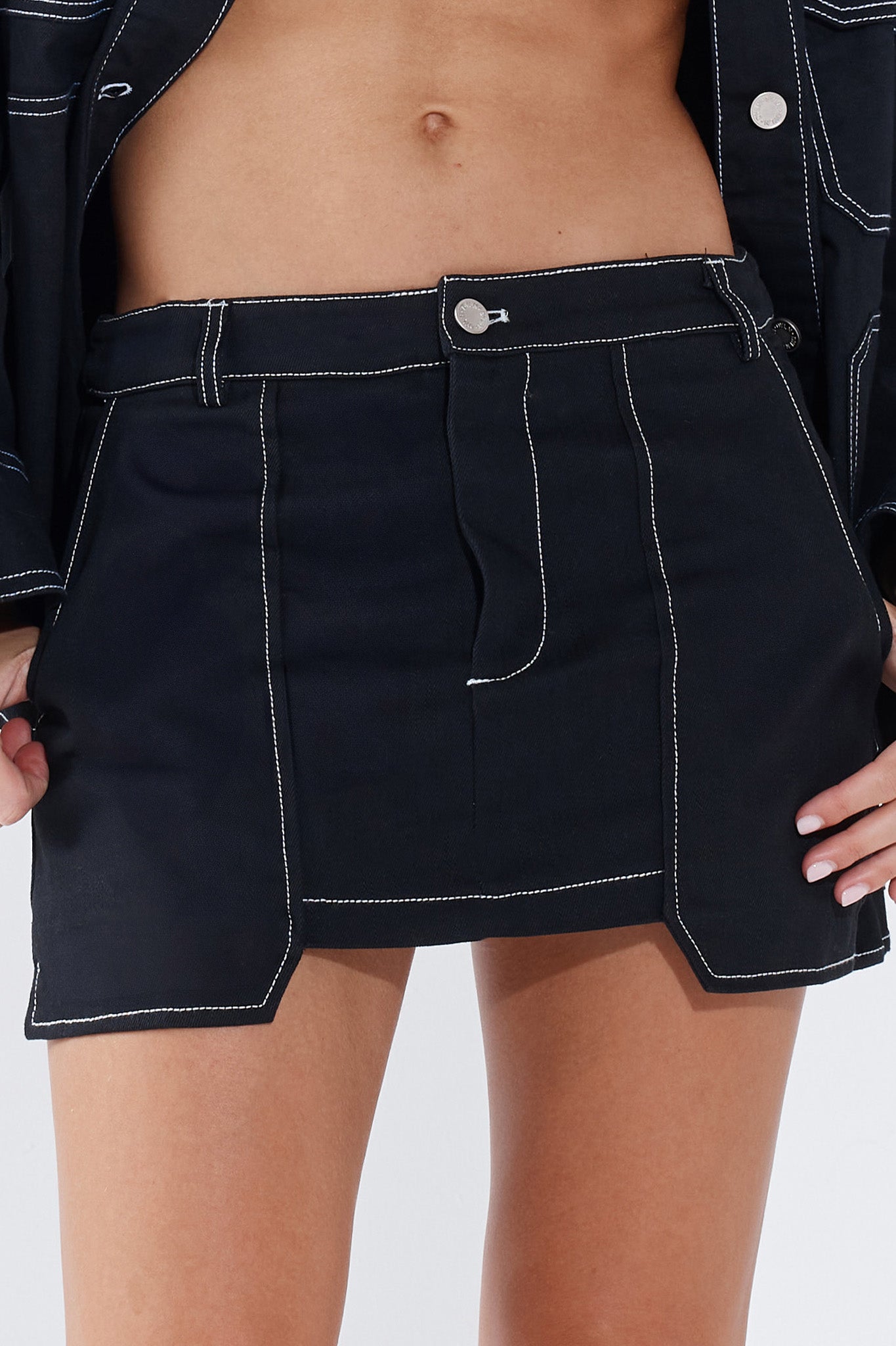 COOPER MINI SKIRT | BLACK