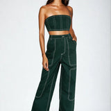 COOPER CROP | GREEN