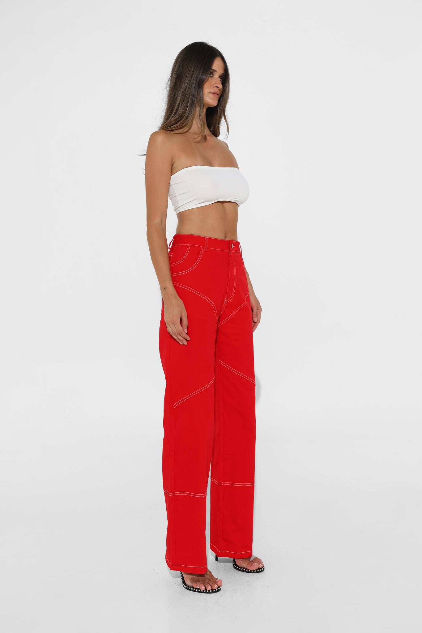 CYRUS JEANS | RED