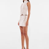 DOMENICA SKIRT | WHITE SNAKE