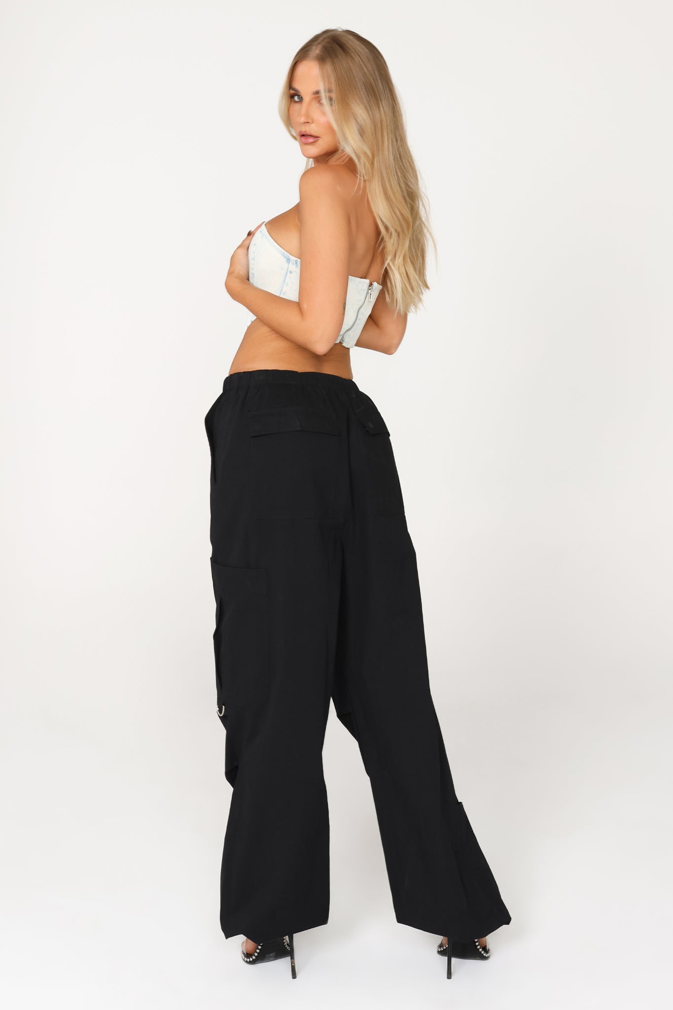 ELLA CORSET | LIGHT DENIM