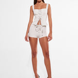 EMMELINE MICRO SHORTS | DOVE