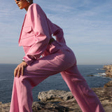HENDRIX PANTS | PINK PINSTRIPE