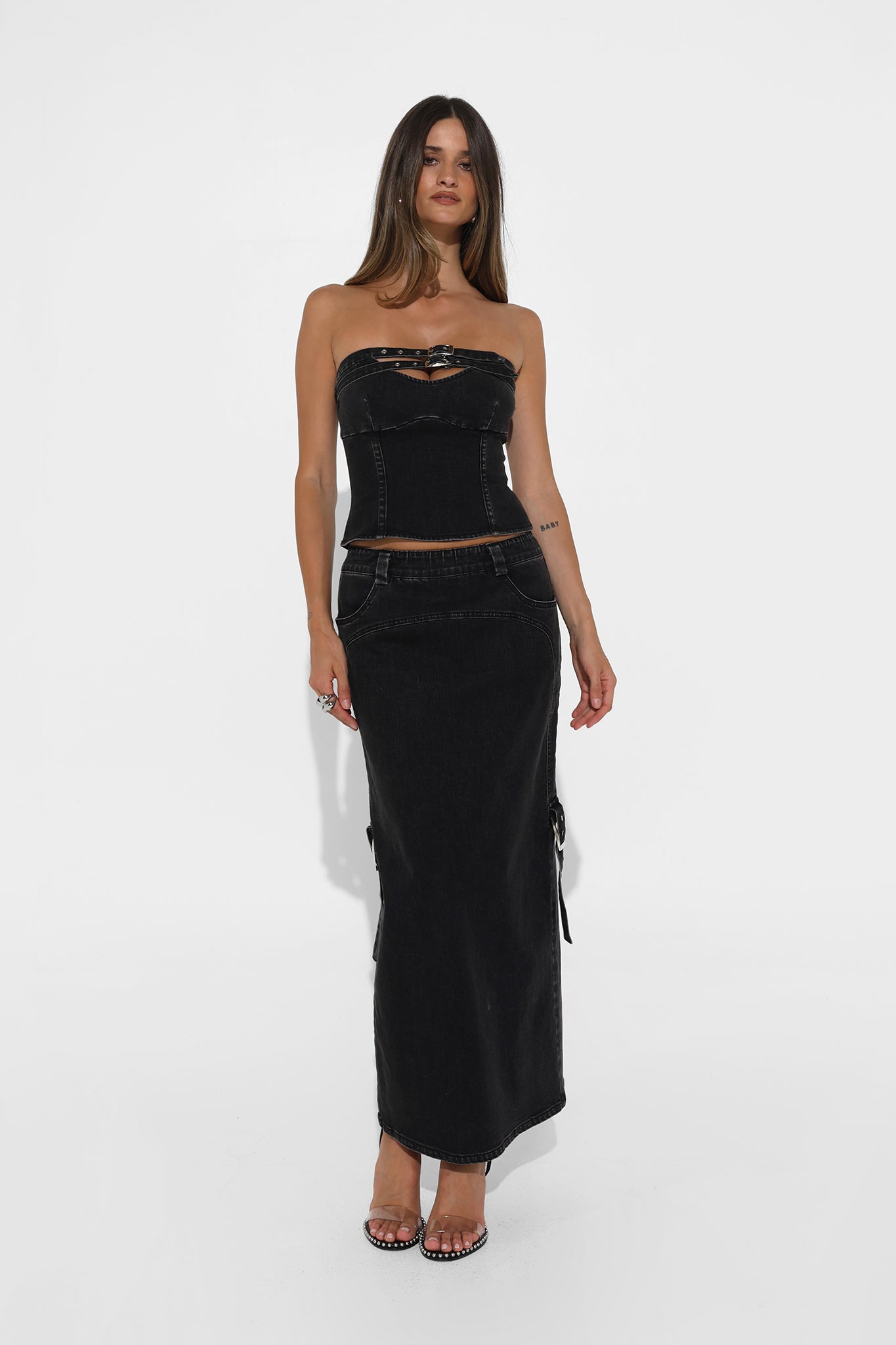 JIYA TOP | VINTAGE BLACK