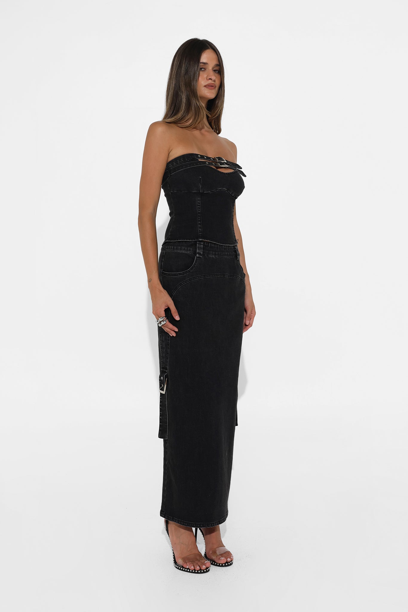 JIYA TOP | VINTAGE BLACK