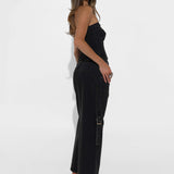 IMMY MAXI SKIRT | VINTAGE BLACK