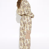 KELSI JACKET | BEIGE CAMO