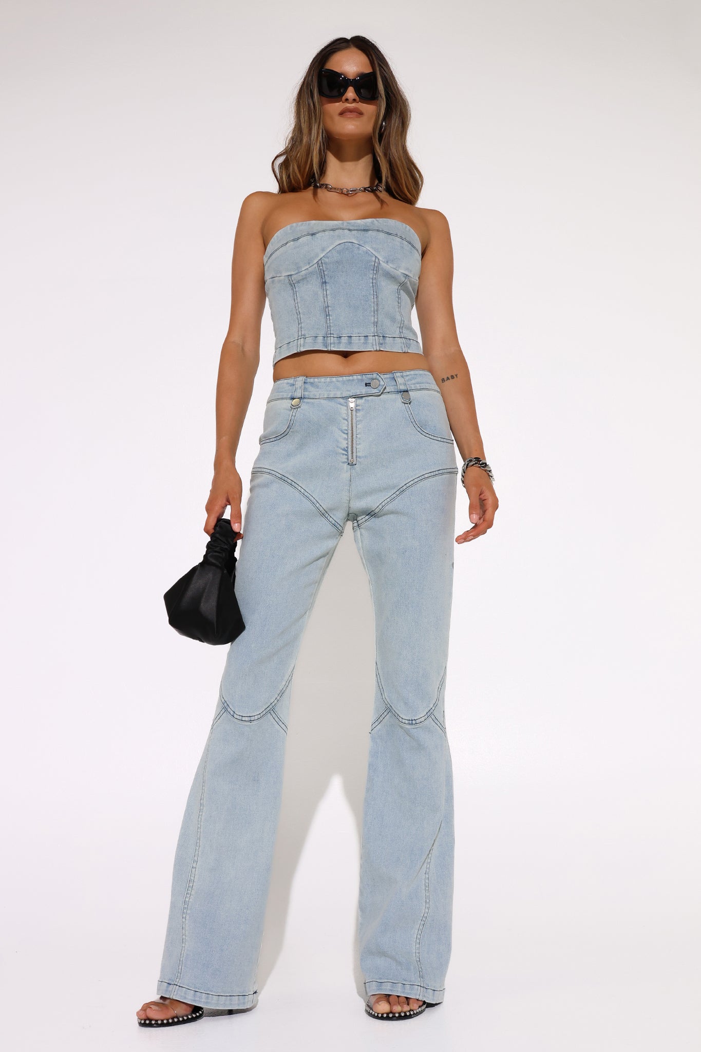 LEON CORSET | LIGHT BLUE