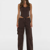 LUCIOUS BODICE | CHOC