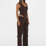 LUCIOUS BODICE | CHOC