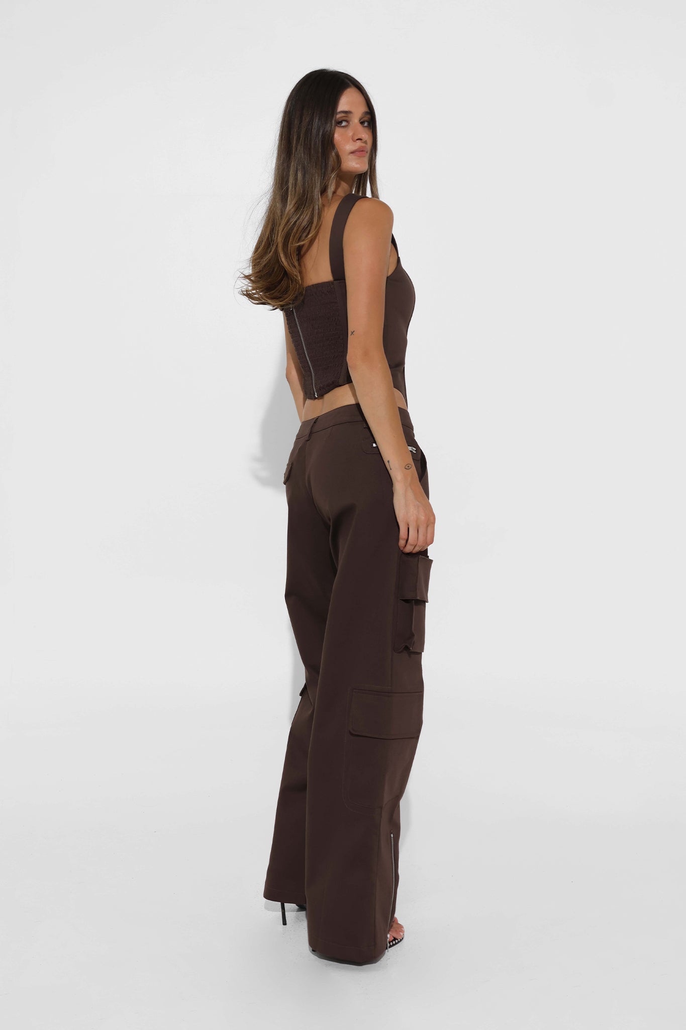 LUCIOUS PANTS | CHOC