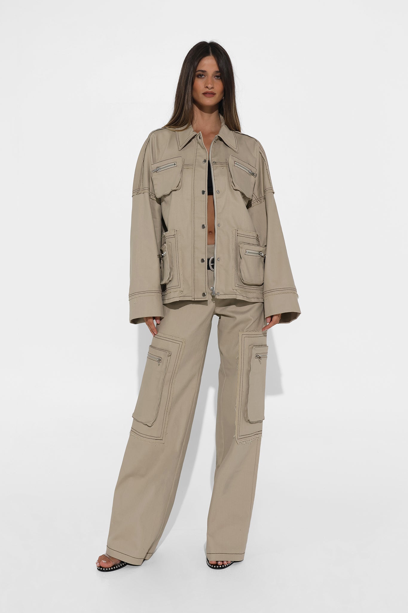 MALLORY JACKET | BONE