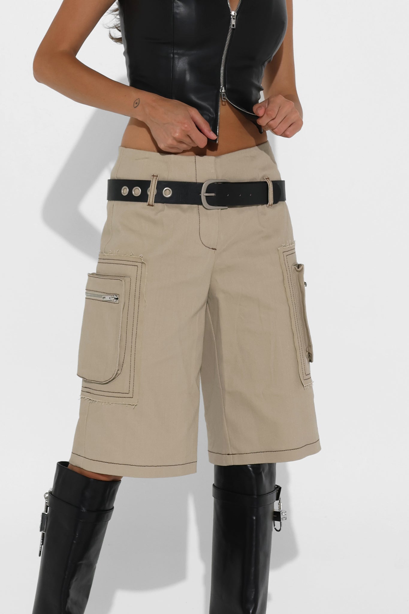 MALLORY SHORTS | BONE