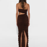 MILLA MAXI DRESS | CHOC