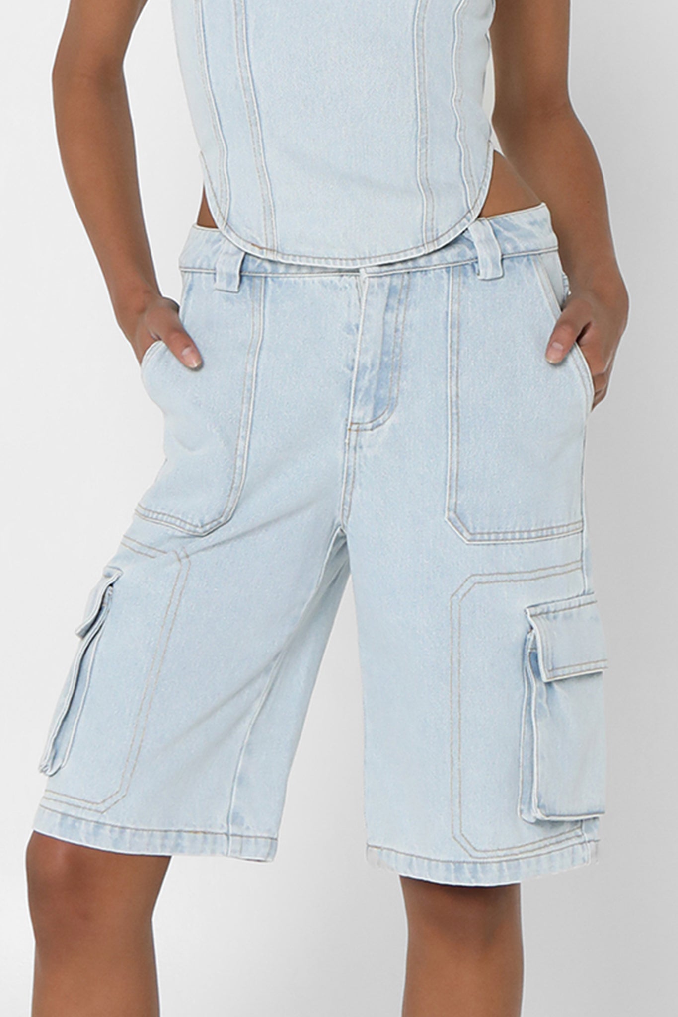 TYLER SHORTS | LIGHT DENIM