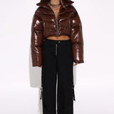 NEVE ULTRA PUFFER JACKET | CHOC