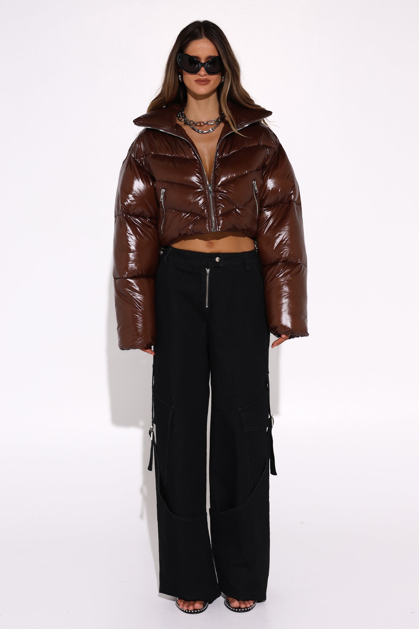 NEVE ULTRA PUFFER JACKET | CHOC