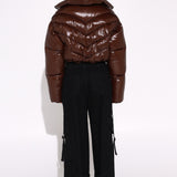 NEVE ULTRA PUFFER JACKET | CHOC