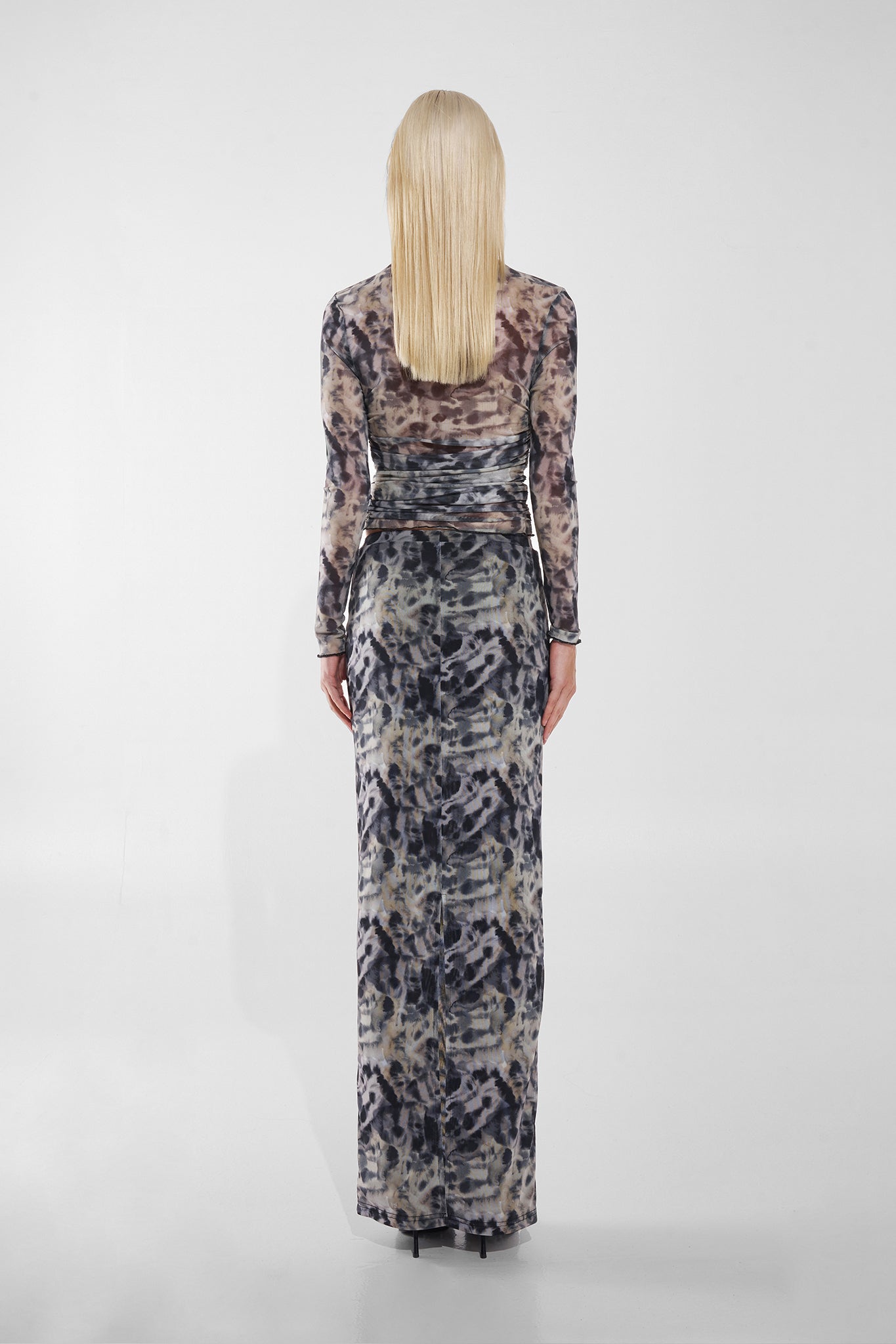 MADDOX MAXI SKIRT | LEOPARD