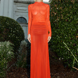 NINA MAXI DRESS | RED