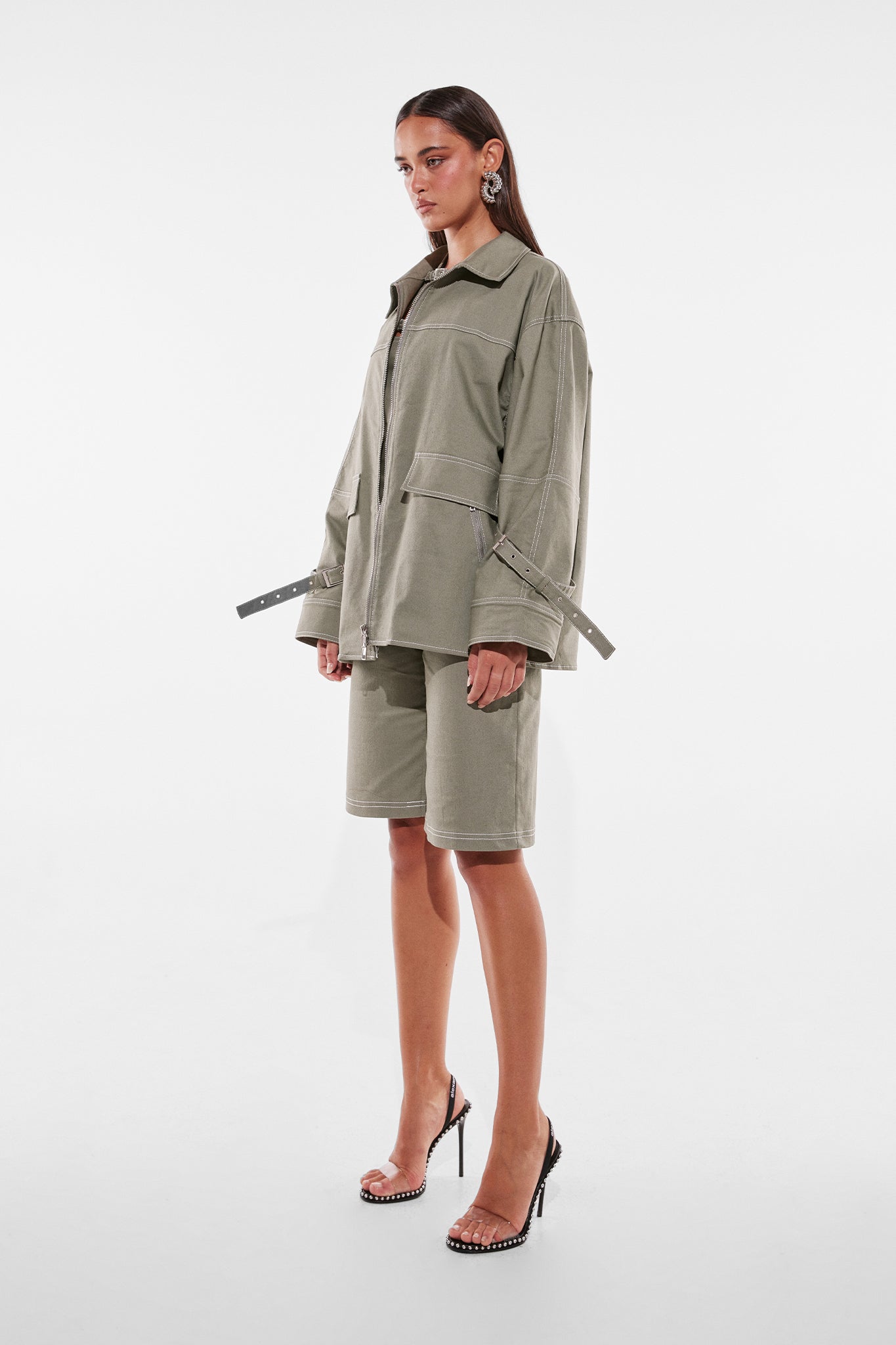 RHOMONA JACKET | SAGE