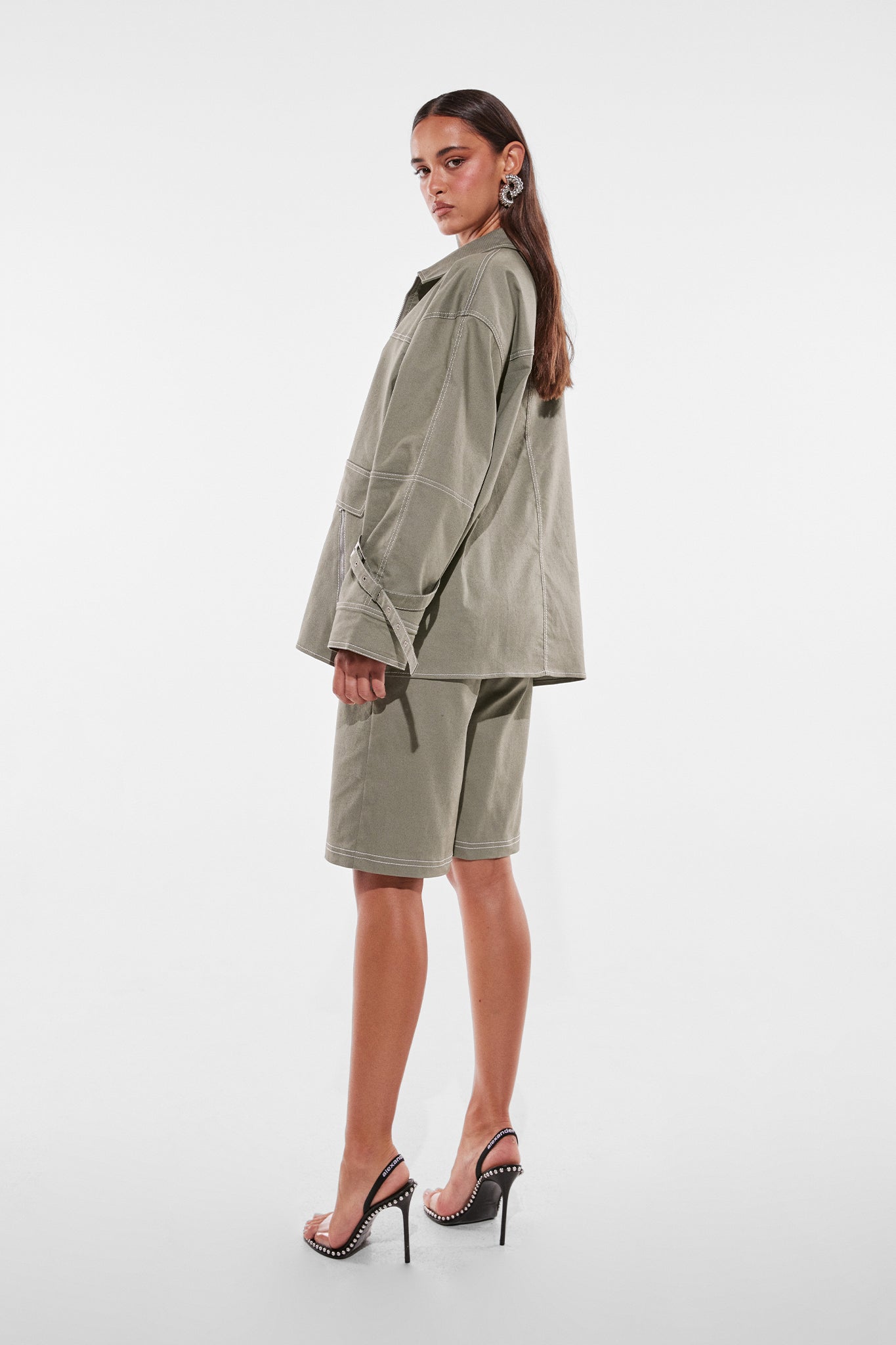 RHOMONA JACKET | SAGE