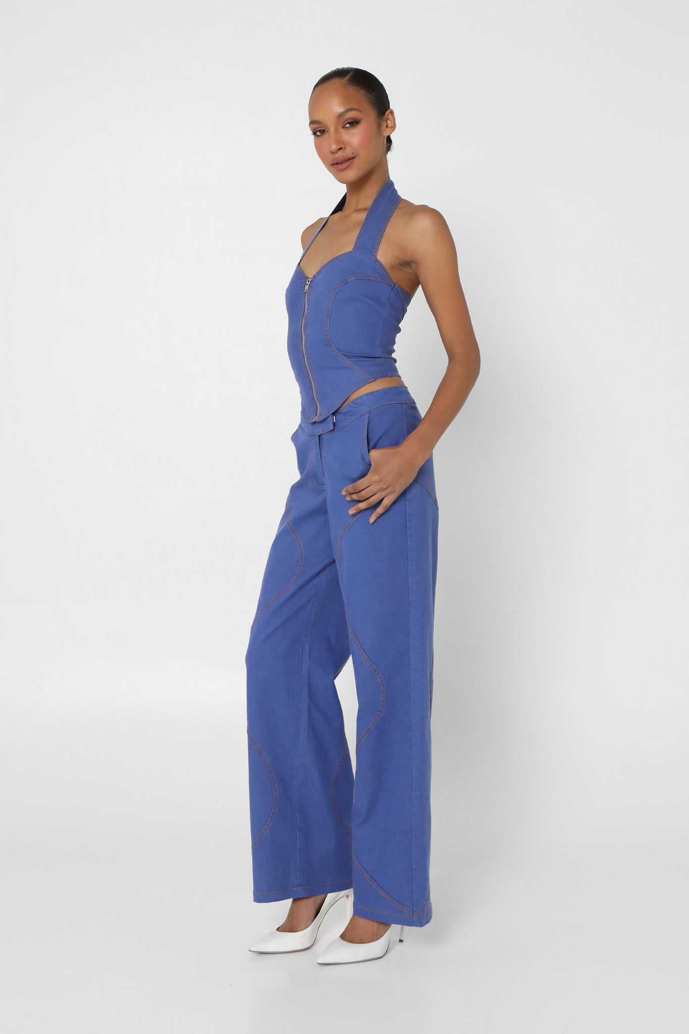 RAMONA CORSET | BLUE