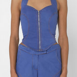 RAMONA CORSET | BLUE