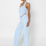 RAMONA CORSET | LIGHT BLUE