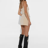 REN MINI SKIRT | SAND