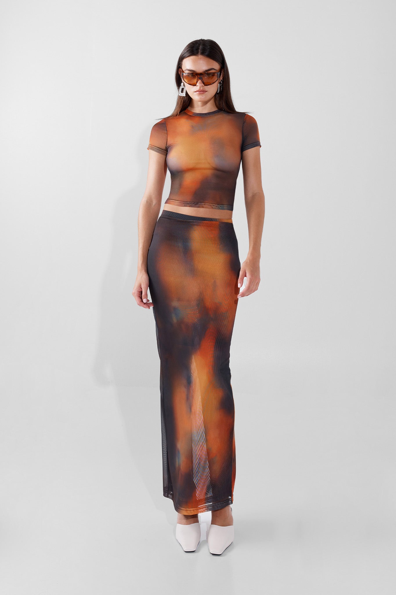 RITA BABY TEE | SUNSET