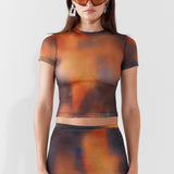RITA BABY TEE | SUNSET