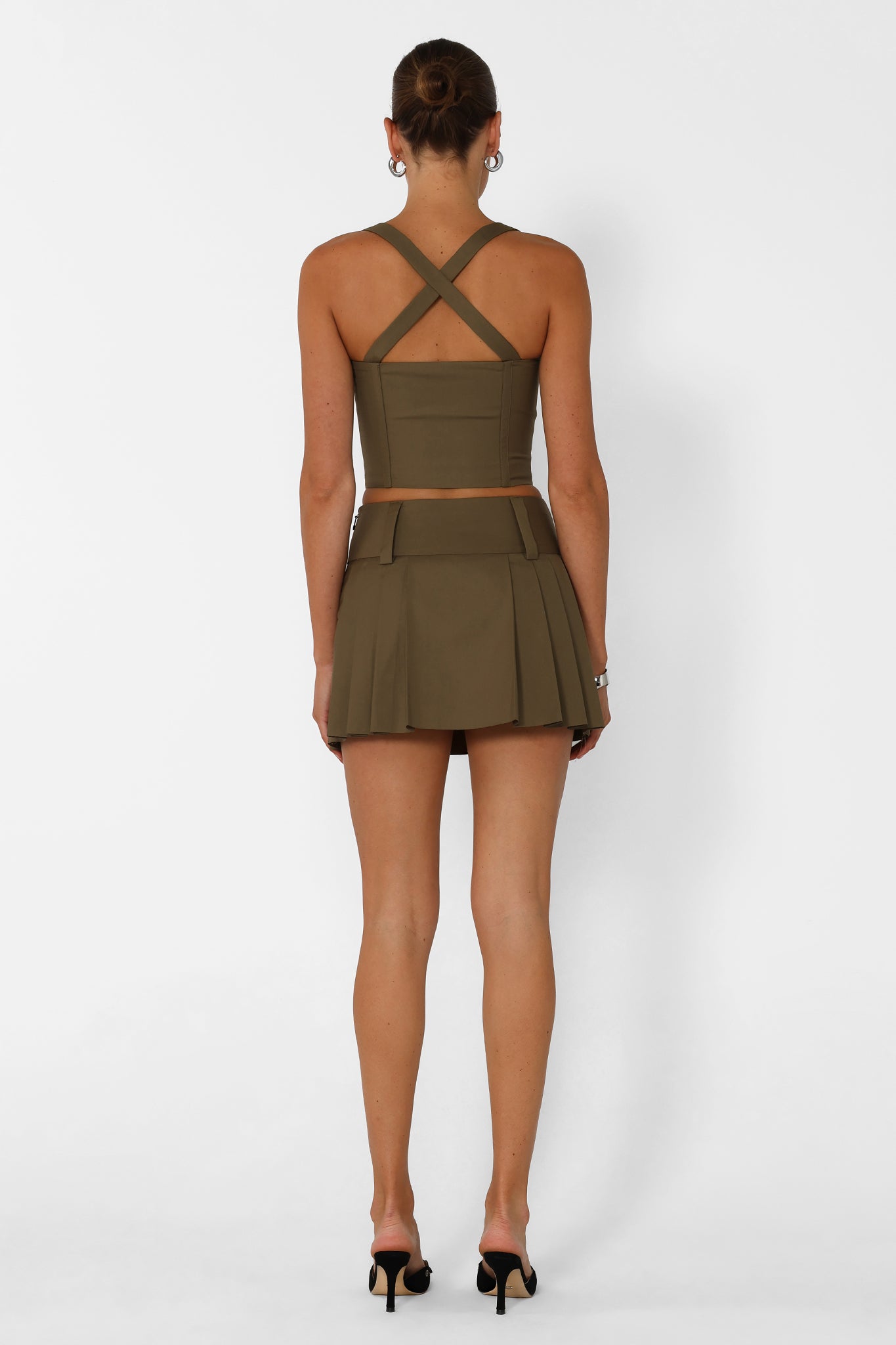 HOLLY SKIRT | KHAKI