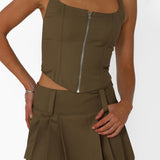 SALONE TOP | KHAKI
