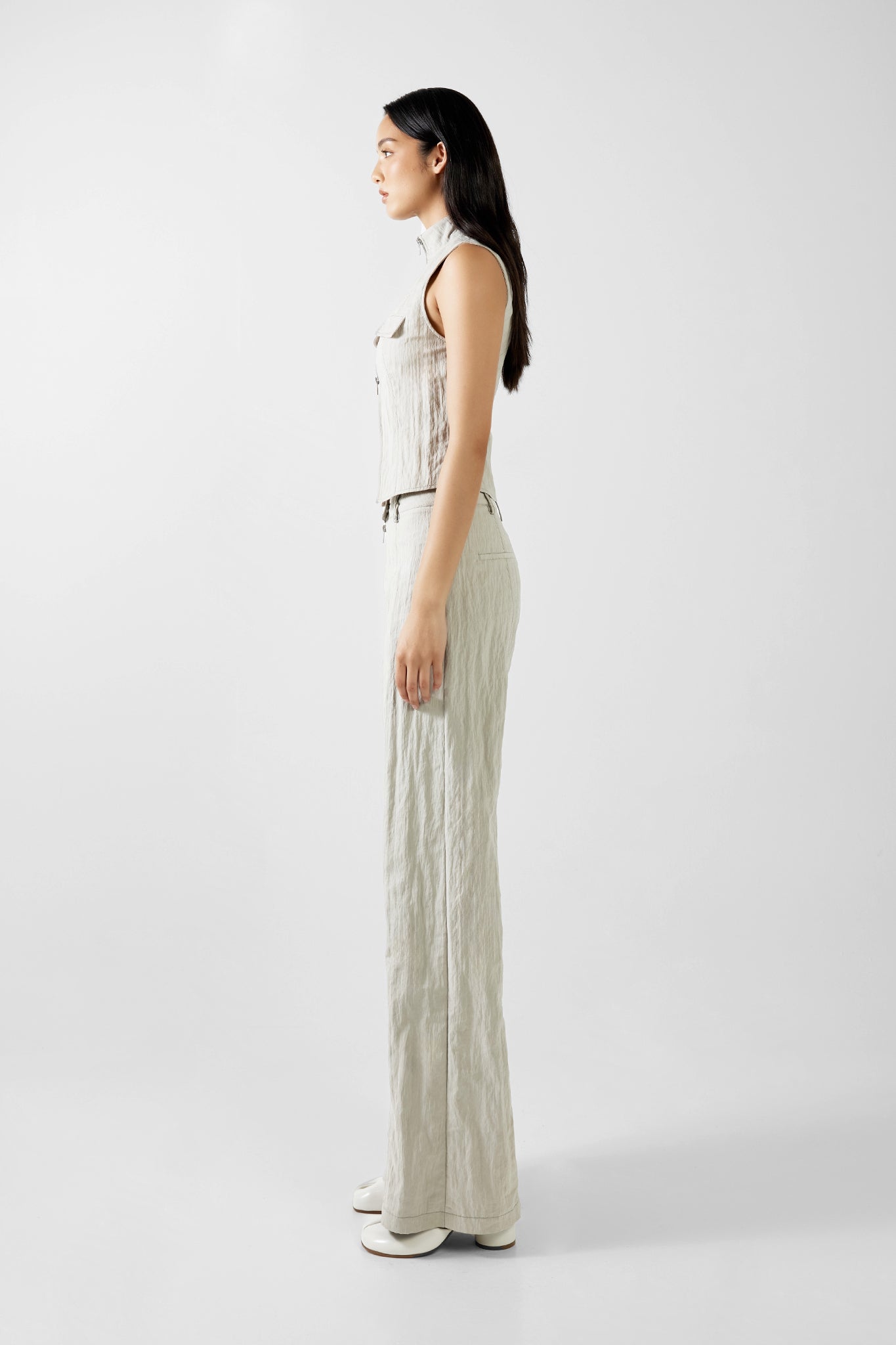 TASHA VEST | COOL GREY